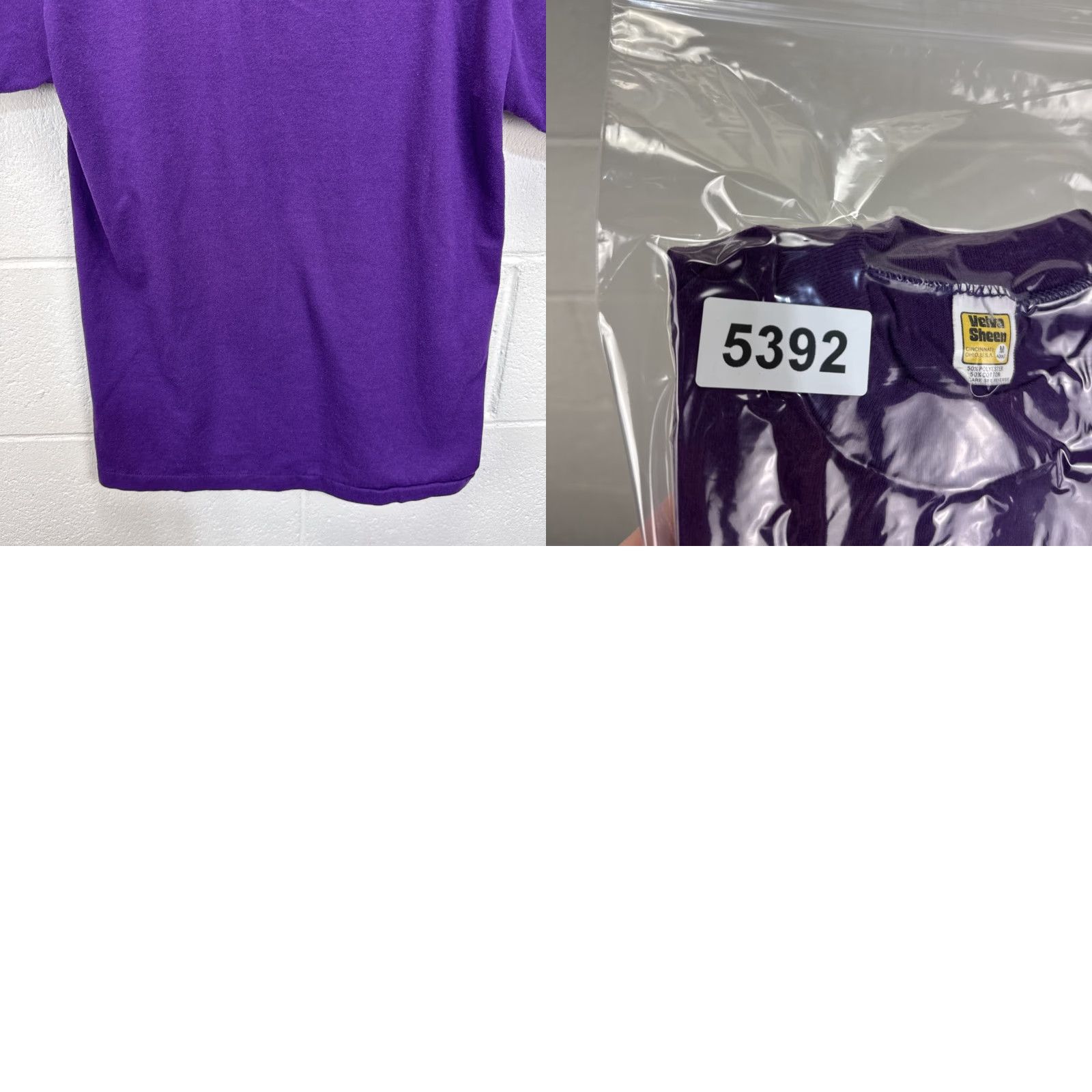 Velva Sheen VINTAGE Velva Sheen Mackinac Island Michigan T Shirt USA Made Medium Crew Neck Purple Graphic Print Short Sleeve Mens Size US M / EU 48-50 / 2 - 10 Thumbnail