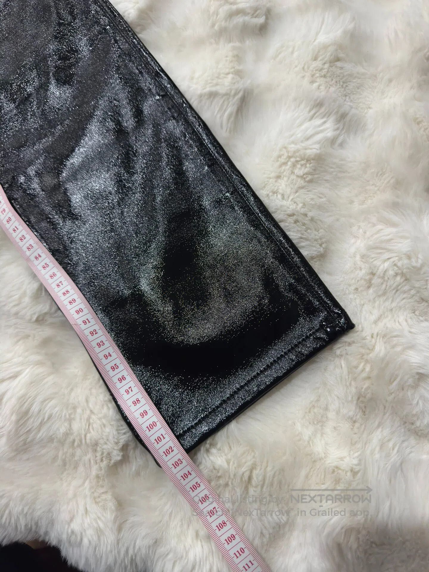 Saint Laurent Paris Saint Laurent Paris Lacquered Denim Pants| Size US 32 / EU 48 - 9 Thumbnail