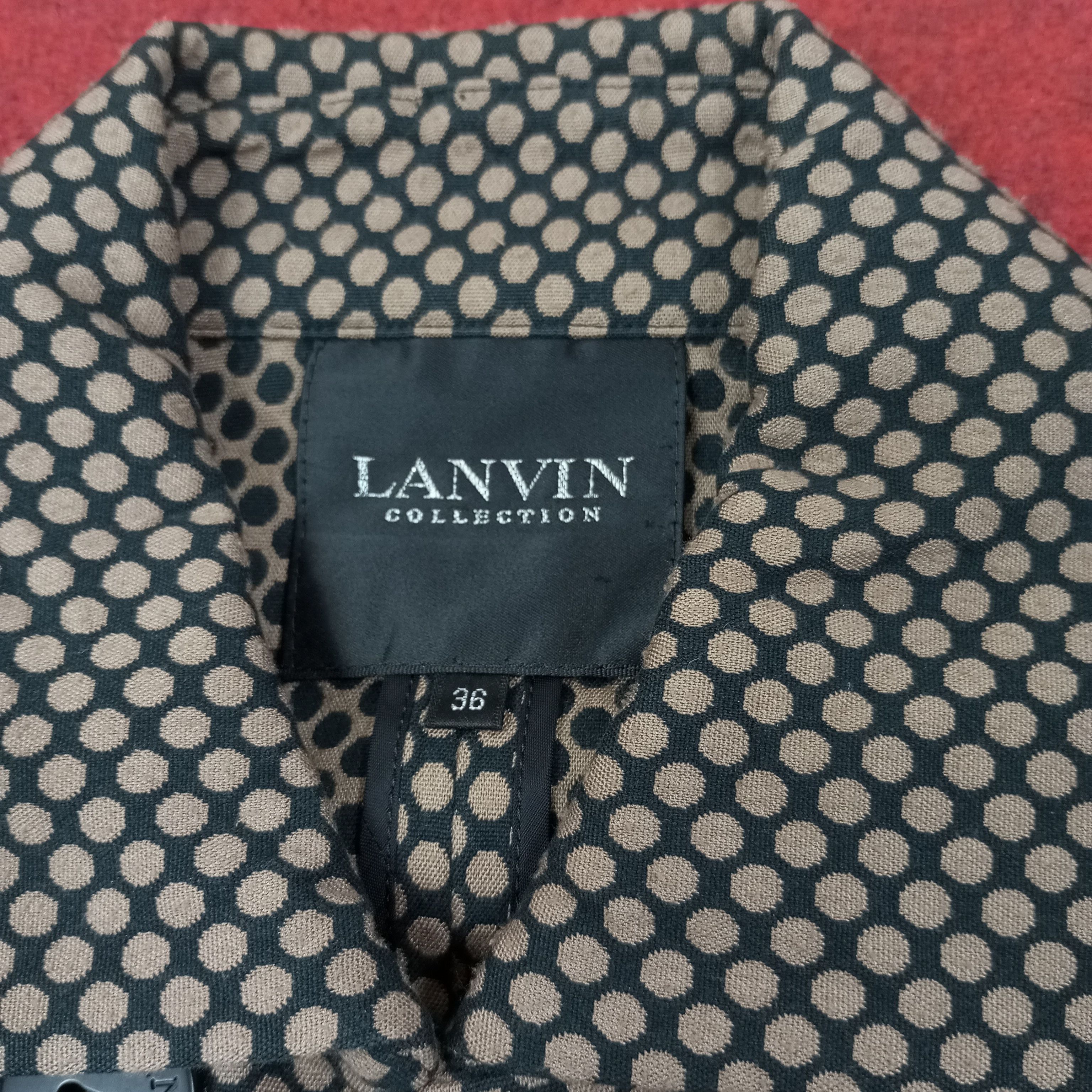 Lanvin Lanvin Fashion Designer Style Jacket c255n22 Size XS / US 0-2 / IT 36-38 - 3 Thumbnail