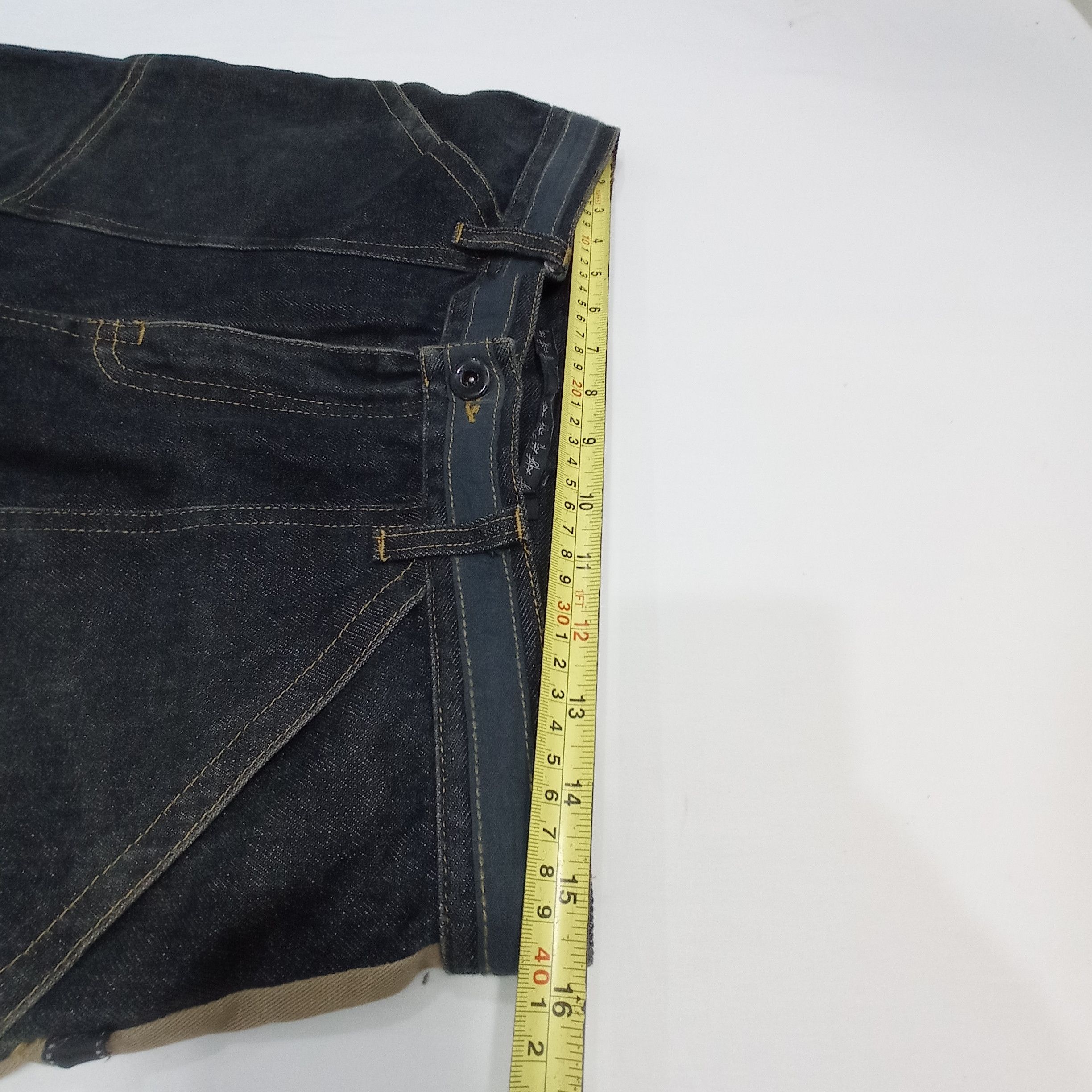Other Vintage Trickster Of Foky Two Tone Baker Pants Size US 31 - 23 Thumbnail