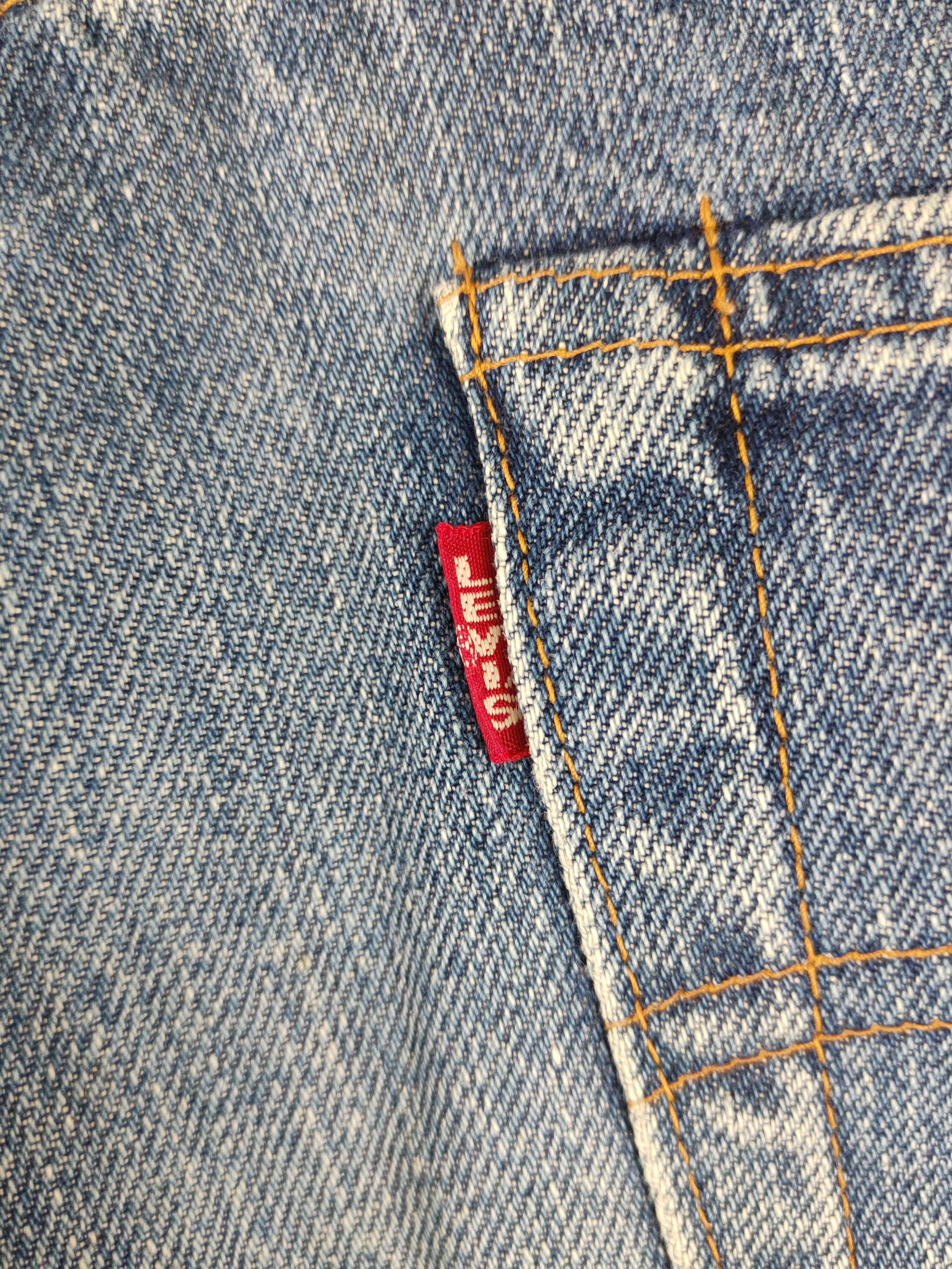 Levi's 502 Levi's big E Selvedge Ripped denim Jeans #W2261 Size US 30 / EU 46 - 10 Thumbnail