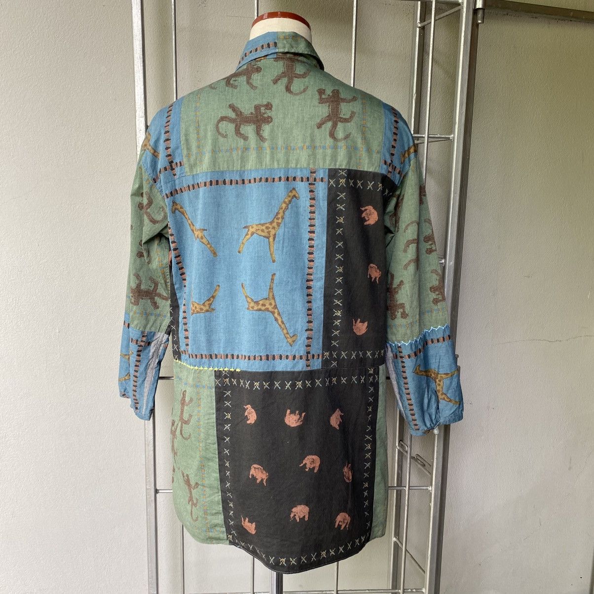 Hai Sporting Gear SPORTING GEAR HAI image SPRING & SUMMER 2002 Printed Shirt Size M / US 6-8 / IT 42-44 - 4 Thumbnail