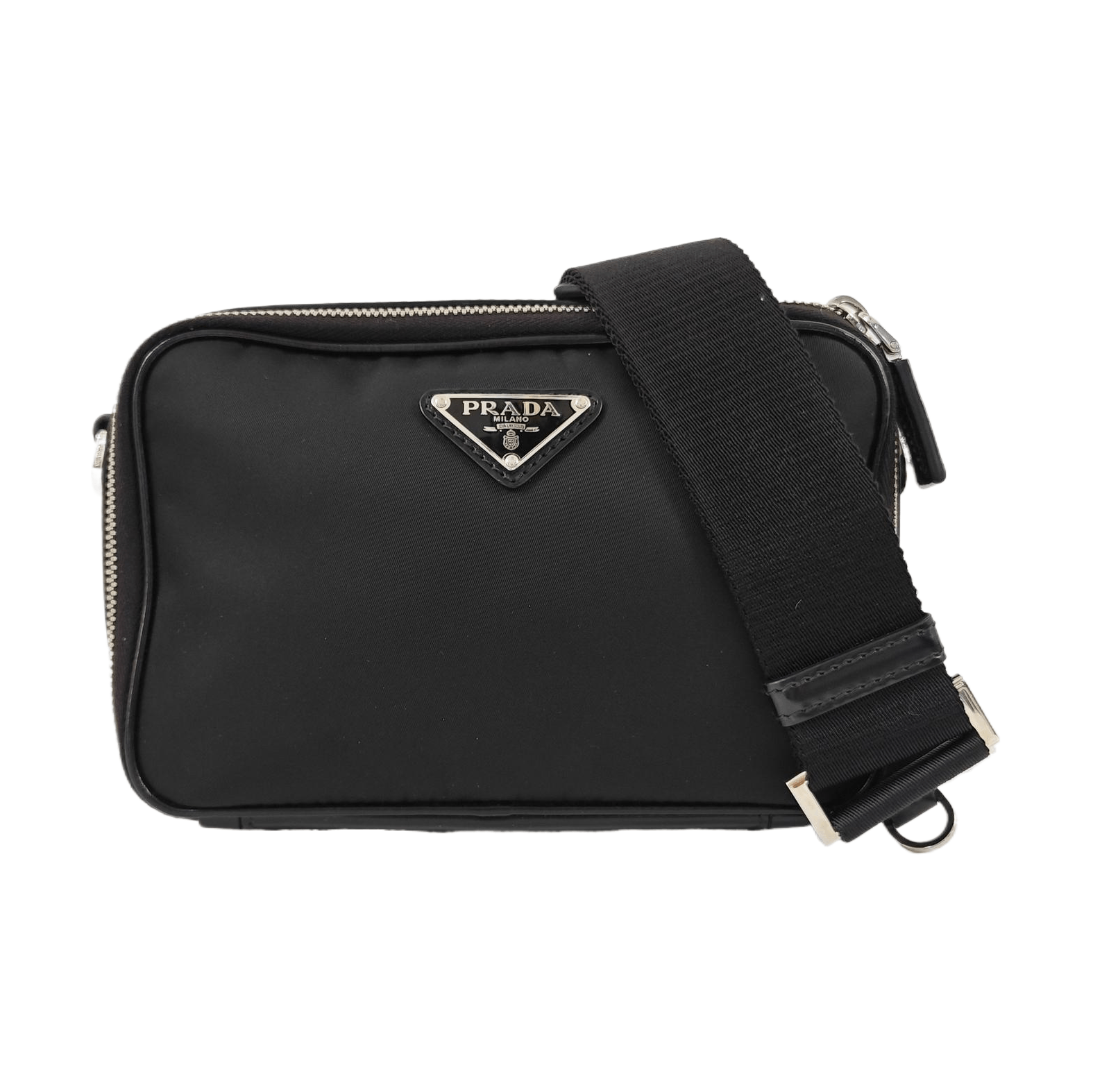 Prada Prada Nylon Logo Crossbody Bag Size ONE SIZE Size ONE SIZE - 1 Thumbnail