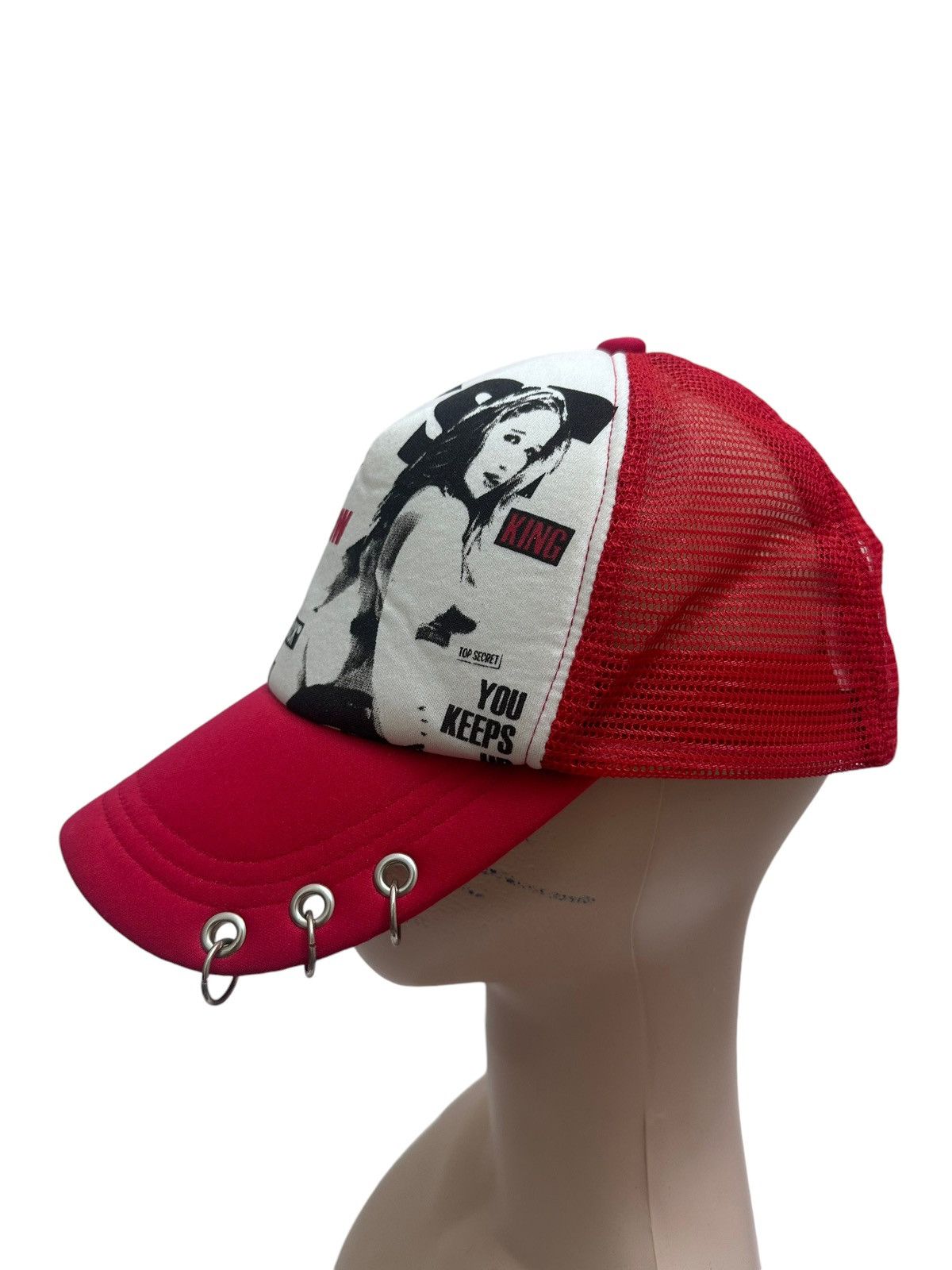 Hysteric Glamour × Japanese Brand 🇯🇵 Japan Pop Culture Hysteric Truckers Cap Size ONE SIZE - 3 Thumbnail