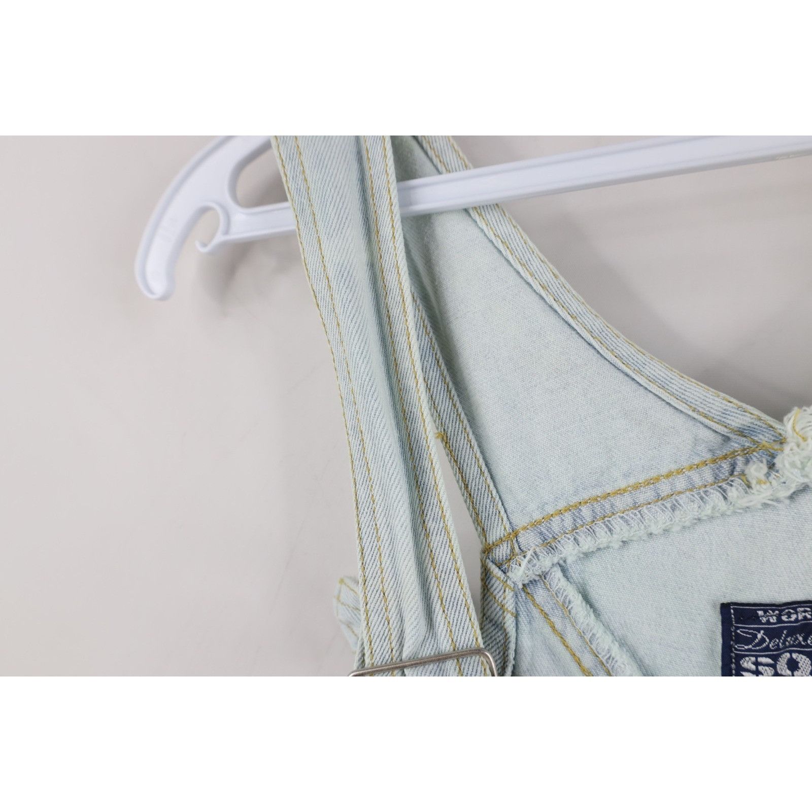 Vintage Vintage 90s Streetwear Denim Overalls Dress Size S / US 4 / IT 40 - 7 Thumbnail