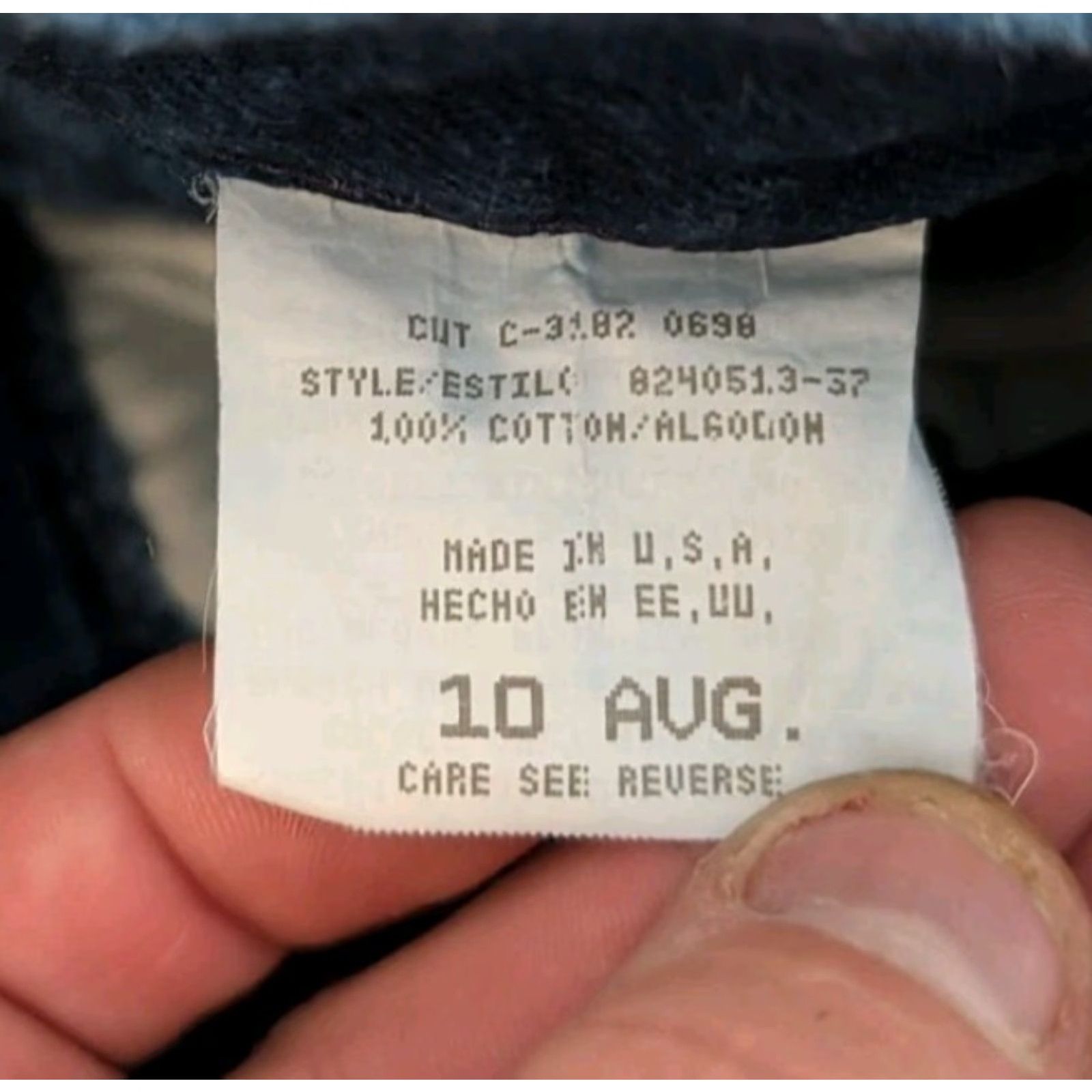 Vintage VINTAGE ZENA Jeans WOMENS Denim Size 10 High Rise 28x32 Blue 100% Cotton Mom Western USA Made Womens Size 32" / US 10 / IT 46 - 7 Thumbnail