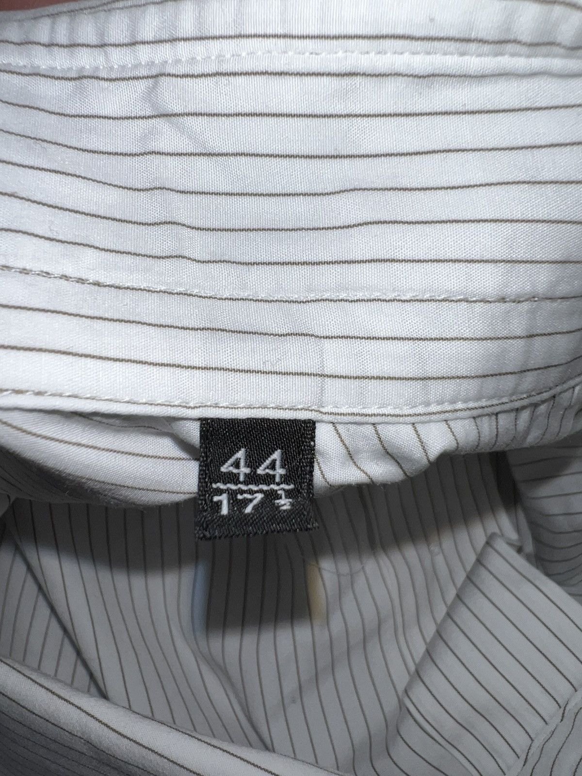 Ermenegildo Zegna Zegna Striped longsleeve Dress shirt Size US L / EU 52-54 / 3 - 5 Thumbnail