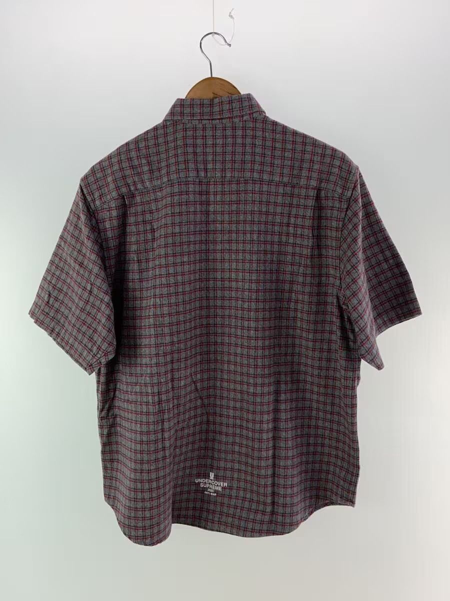 Supreme × Undercover Arabic Font Plaid Short Sleeve Button Shirt Size US S / EU 44-46 / 1 - 2 Thumbnail