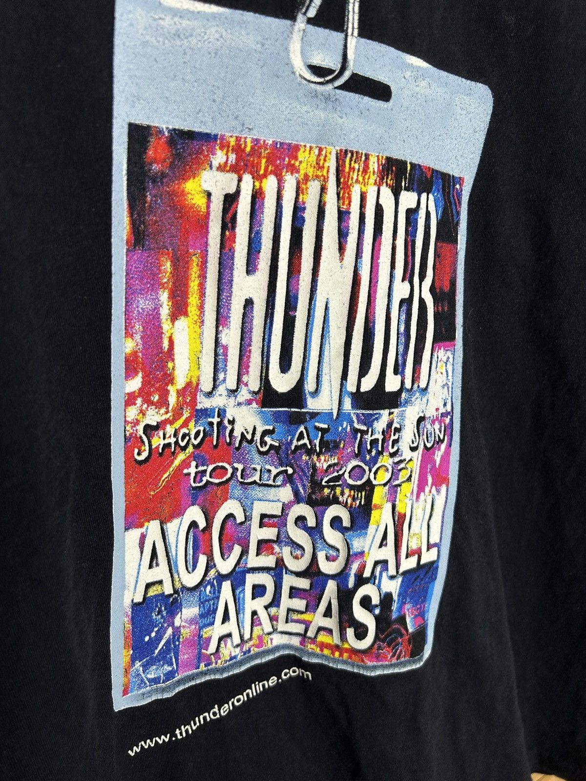 Band Tees Rare Vintage Thunder 2003 tour t shirt Size US L / EU 52-54 / 3 - 3 Thumbnail