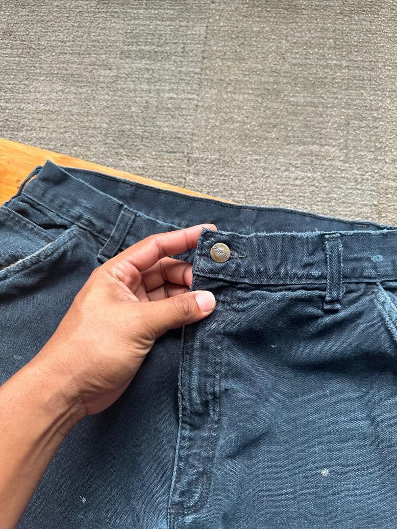 Carhartt CARHARTT CARPENTER RIPPED JEANS Size US 34 / EU 50 - 4 Thumbnail