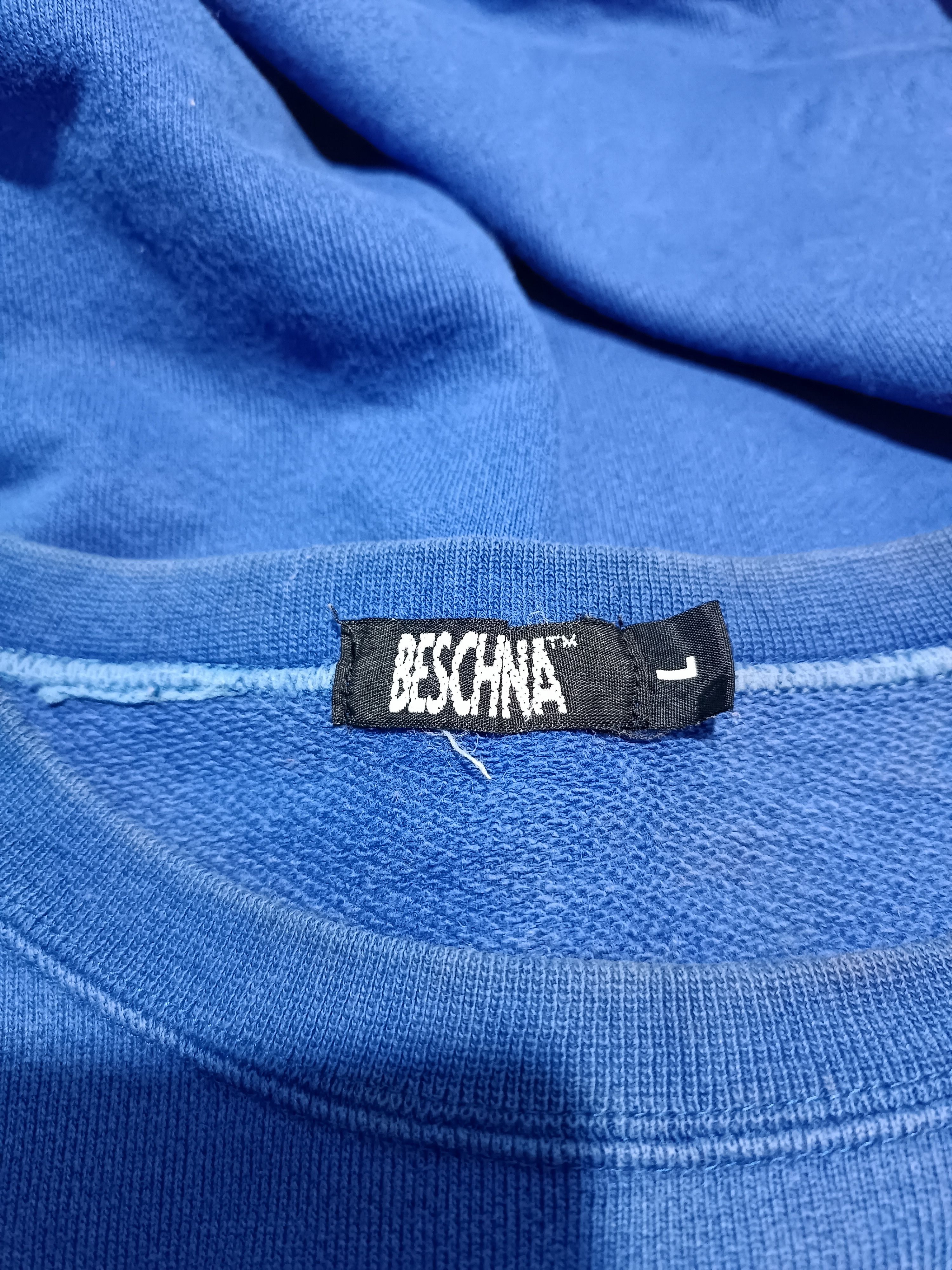 Vintage Vintage Beschwa Alien Skateboard Sweatshirt Crewneck Size US L / EU 52-54 / 3 - 8 Thumbnail