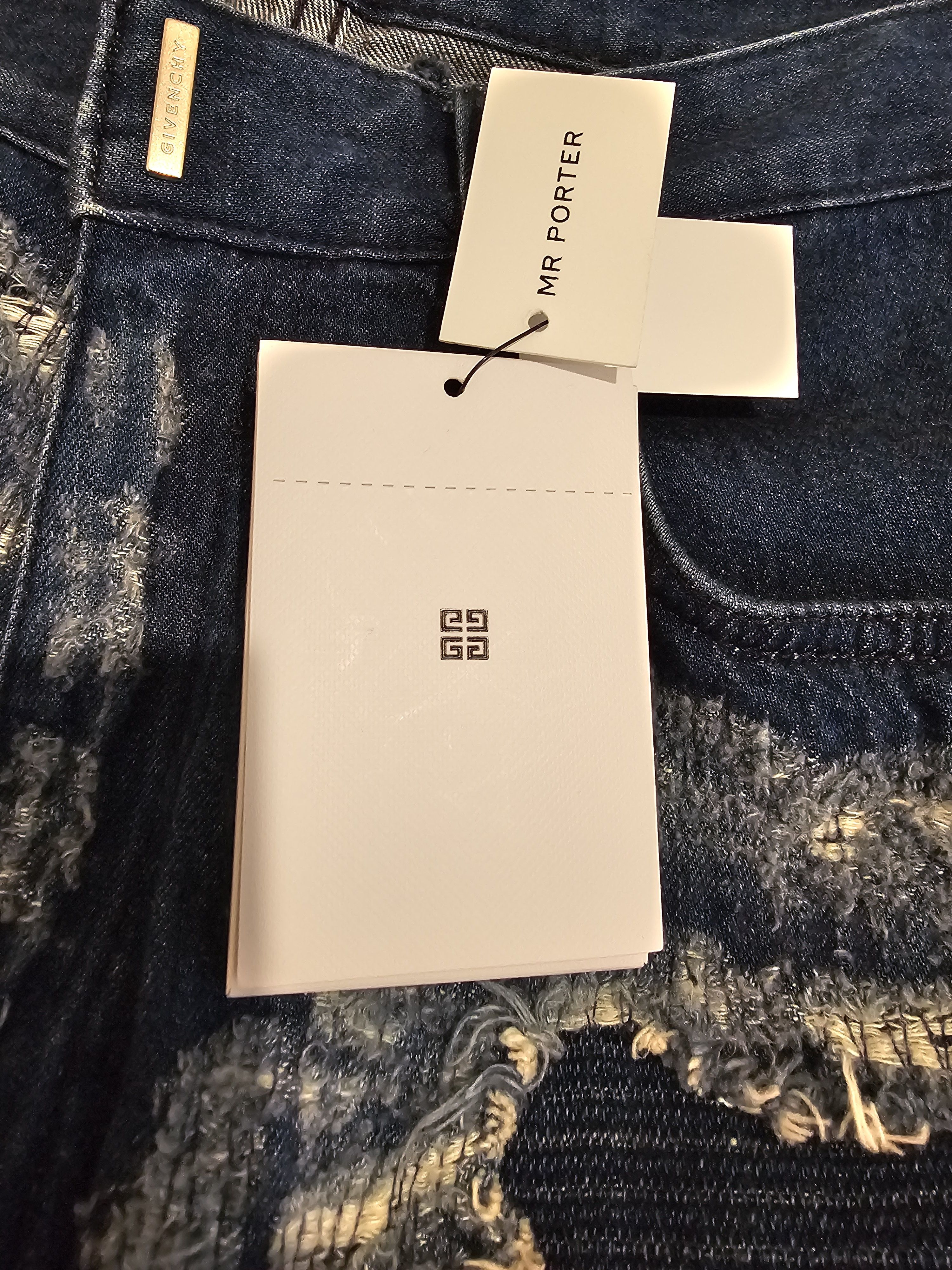 1017 ALYX 9SM × Ends Repair × Givenchy Givenchy Matthew Williams Distressed Boro Jeans AW22 ALYX Size US 32 / EU 48 - 20 Thumbnail