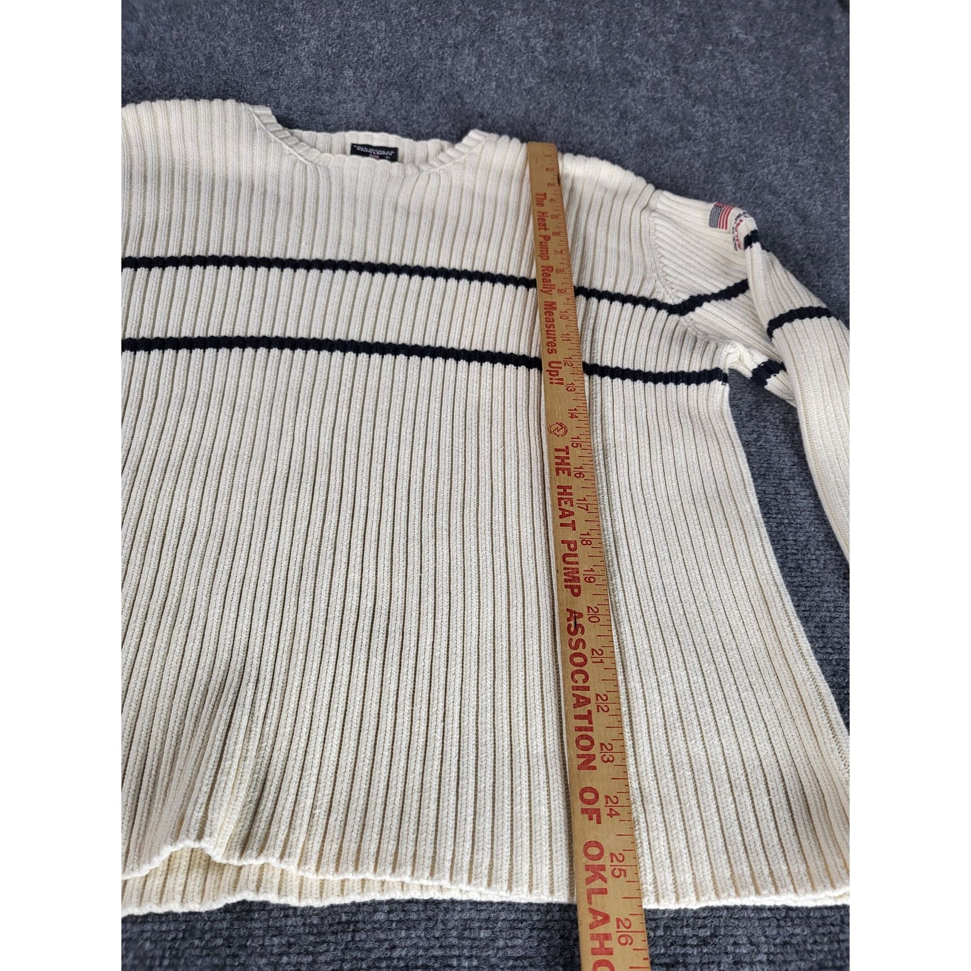Polo Ralph Lauren Vintage Polo Ralph Lauren Heavy Cable Knit Sweater Men Sz XL Size US XL / EU 56 / 4 - 3 Thumbnail