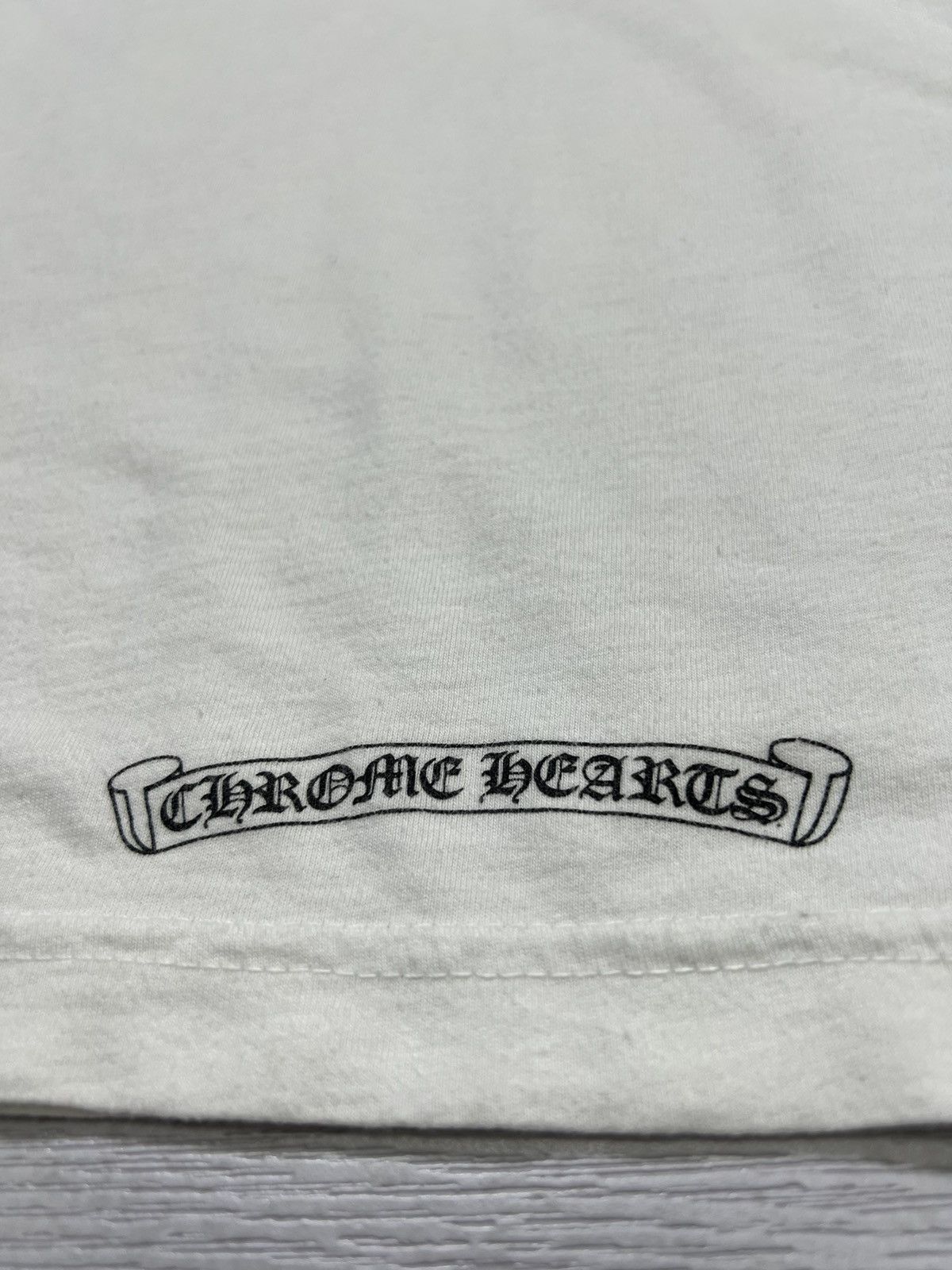 Chrome Hearts Chrome Hearts - U.S.A Exclusive Arc Logo Pocket T-Shirt Size US XL / EU 56 / 4 - 9 Thumbnail