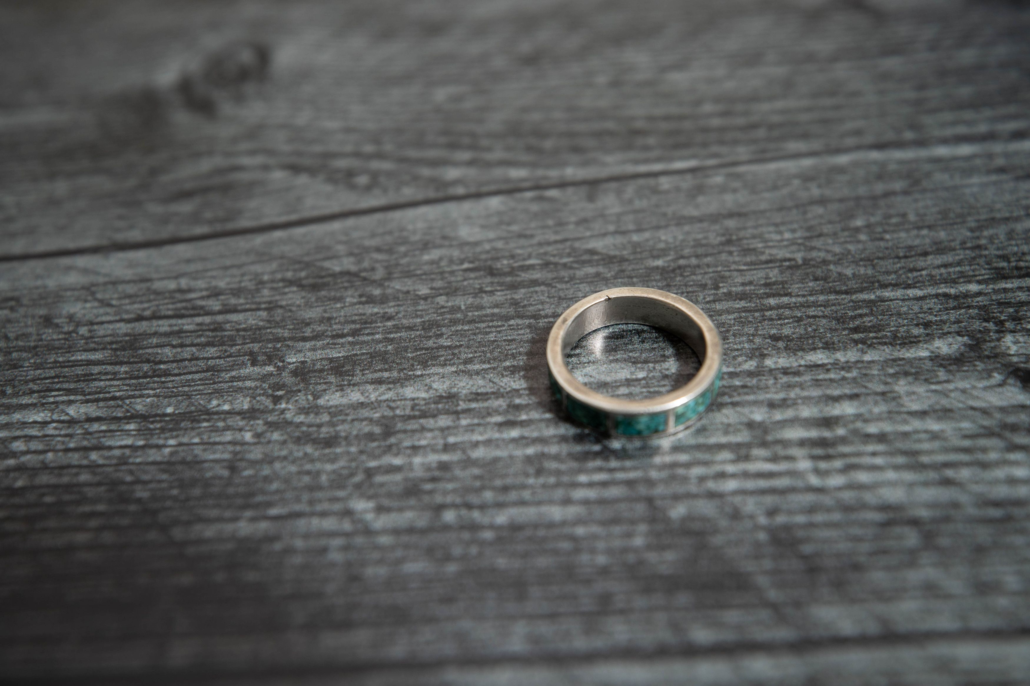 Other Mens Turquoise Ring Size ONE SIZE - 6 Thumbnail