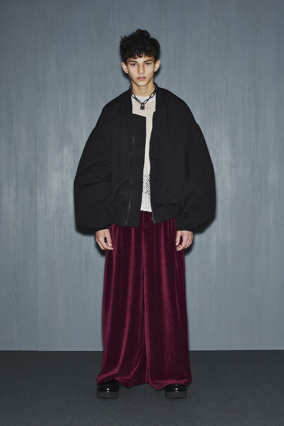 Japanese Brand × Lad Musician 60 HIGH COUNT TWILL MA-1 Oversized