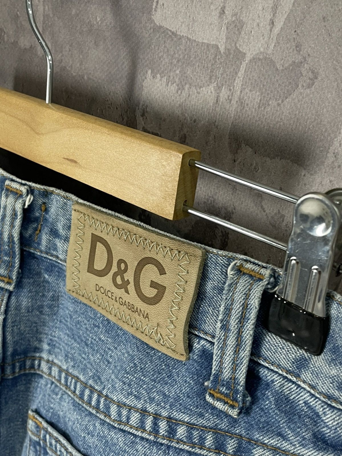 Dolce & Gabbana Vintage Dolce & Gabbana Flared Jeans Big Logo 90s Size 28" / US 6 / IT 42 - 9 Thumbnail