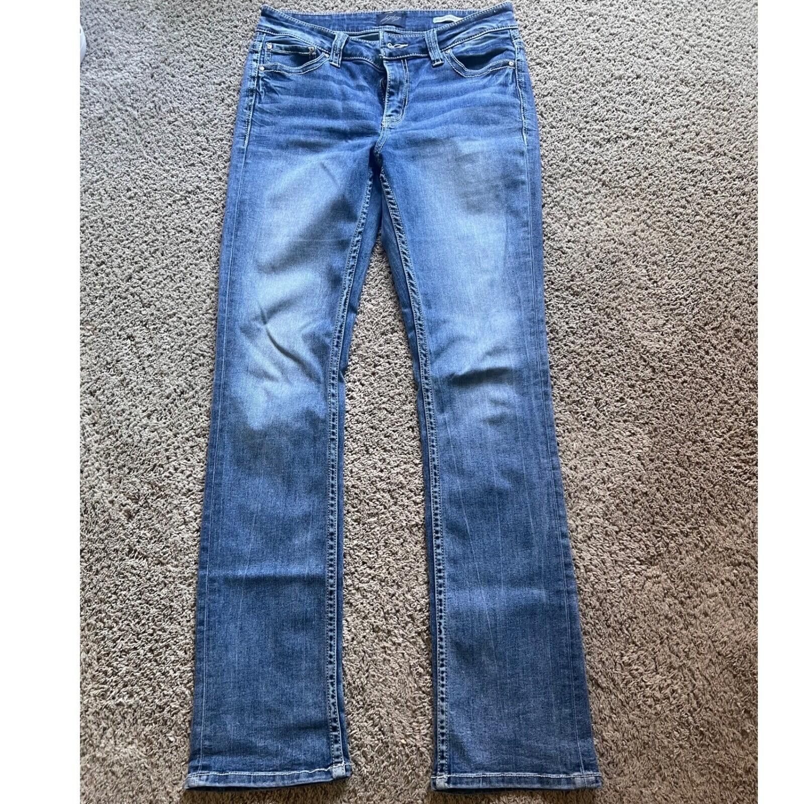 Other Daytrip Virgo Tailored Bootcut Jeans Women 29XL Blue Flap Size 29" - 2 Thumbnail