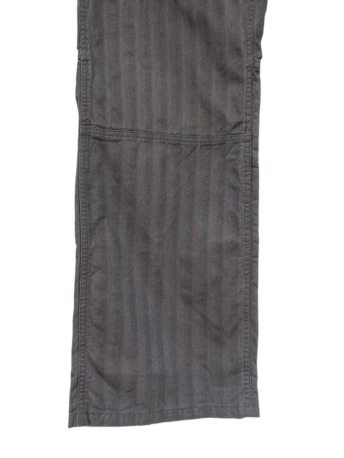 PPFM Vintage PPFM Loose Wide Leg HBT Striped Trouser Pant Size US 32 / EU 48 - 9 Thumbnail