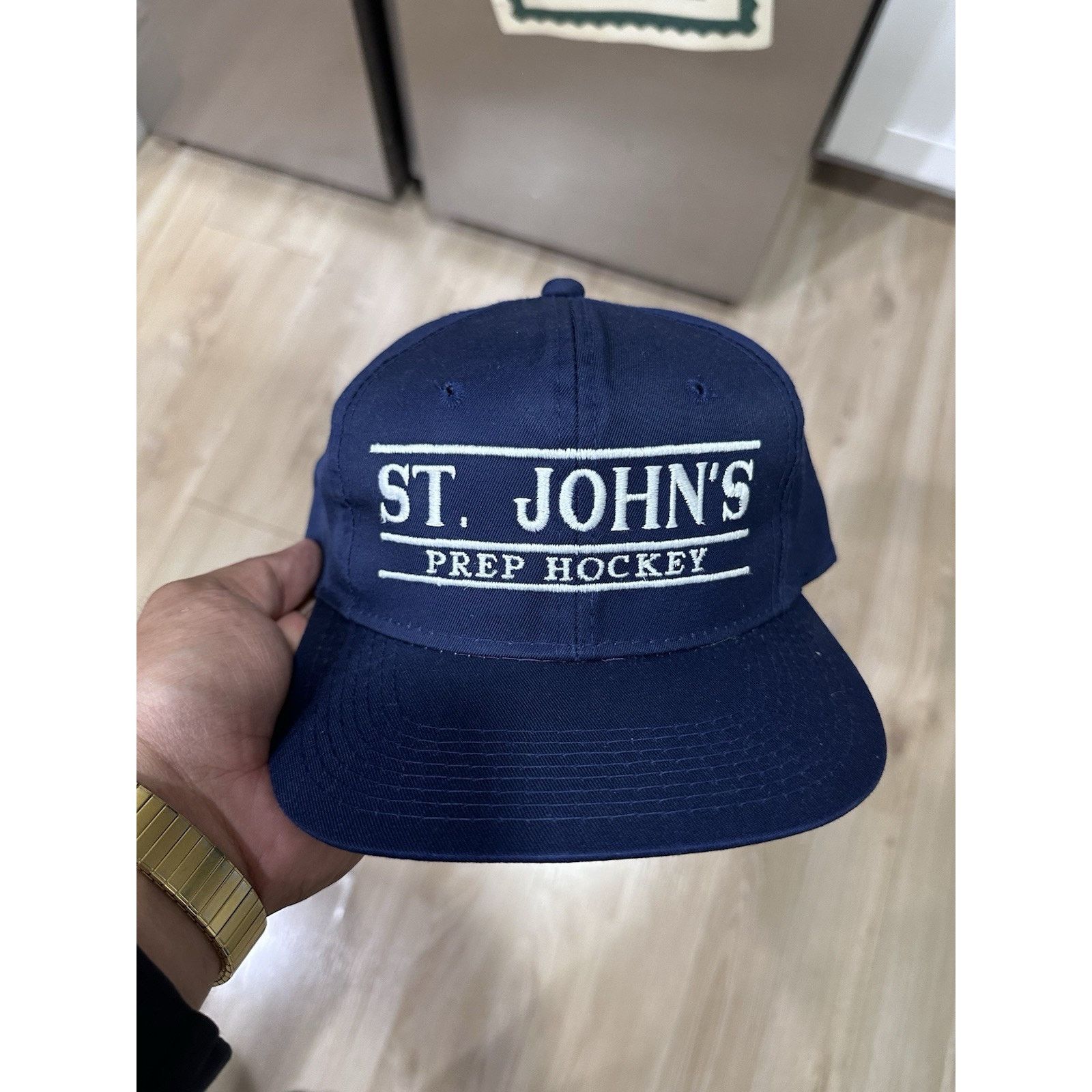 The Game VTG St Johns Prep Hockey Hat The Game Snapback Cap NCAA Size ONE SIZE - 1 Thumbnail