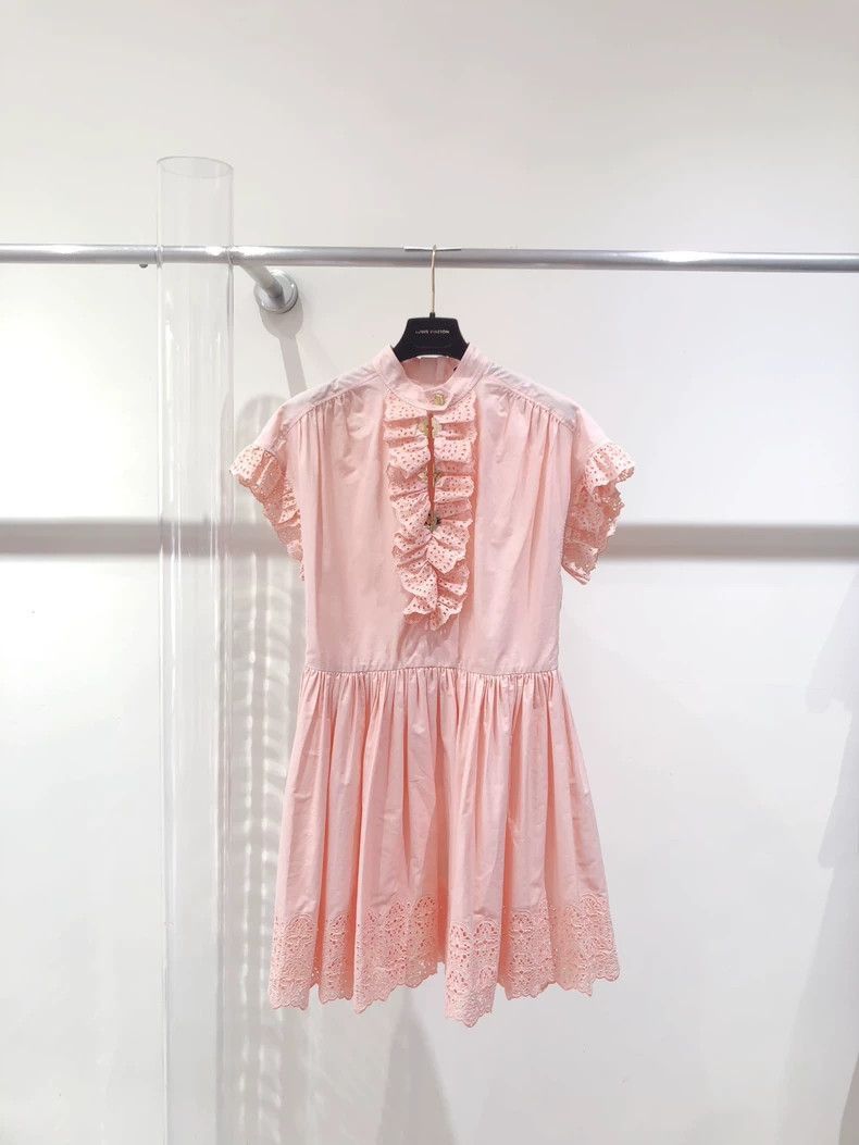 Louis Vuitton Louis Vuitton Spring Summer Floral Dress-2506 Size 22" - 1 Thumbnail
