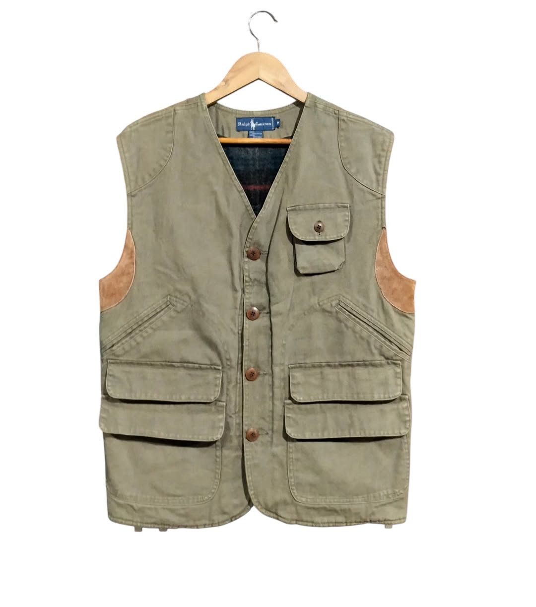 Polo Ralph Lauren Vintage 80s Polo Ralph Lauren Sportsman Tactical Vest Size US M / EU 48-50 / 2 - 1 Thumbnail