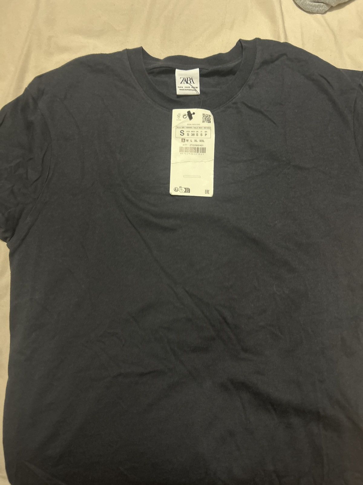 Zara Basic Black T shirt Zara Size US S / EU 44-46 / 1 - 1 Preview