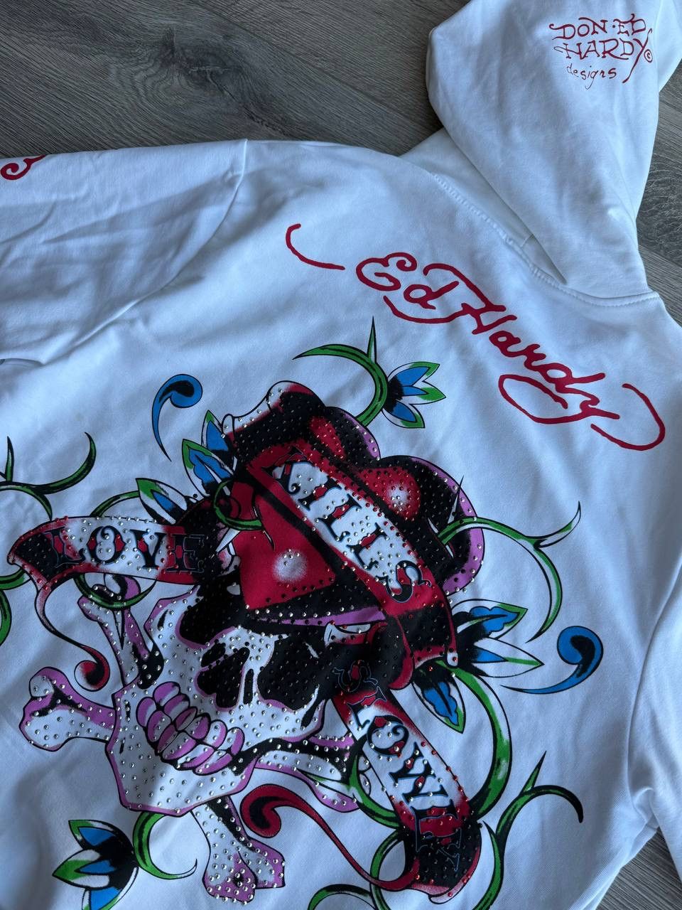 Ed Hardy Ed Hardy Zip Hoodie Size L / US 10 / IT 46 - 3 Thumbnail