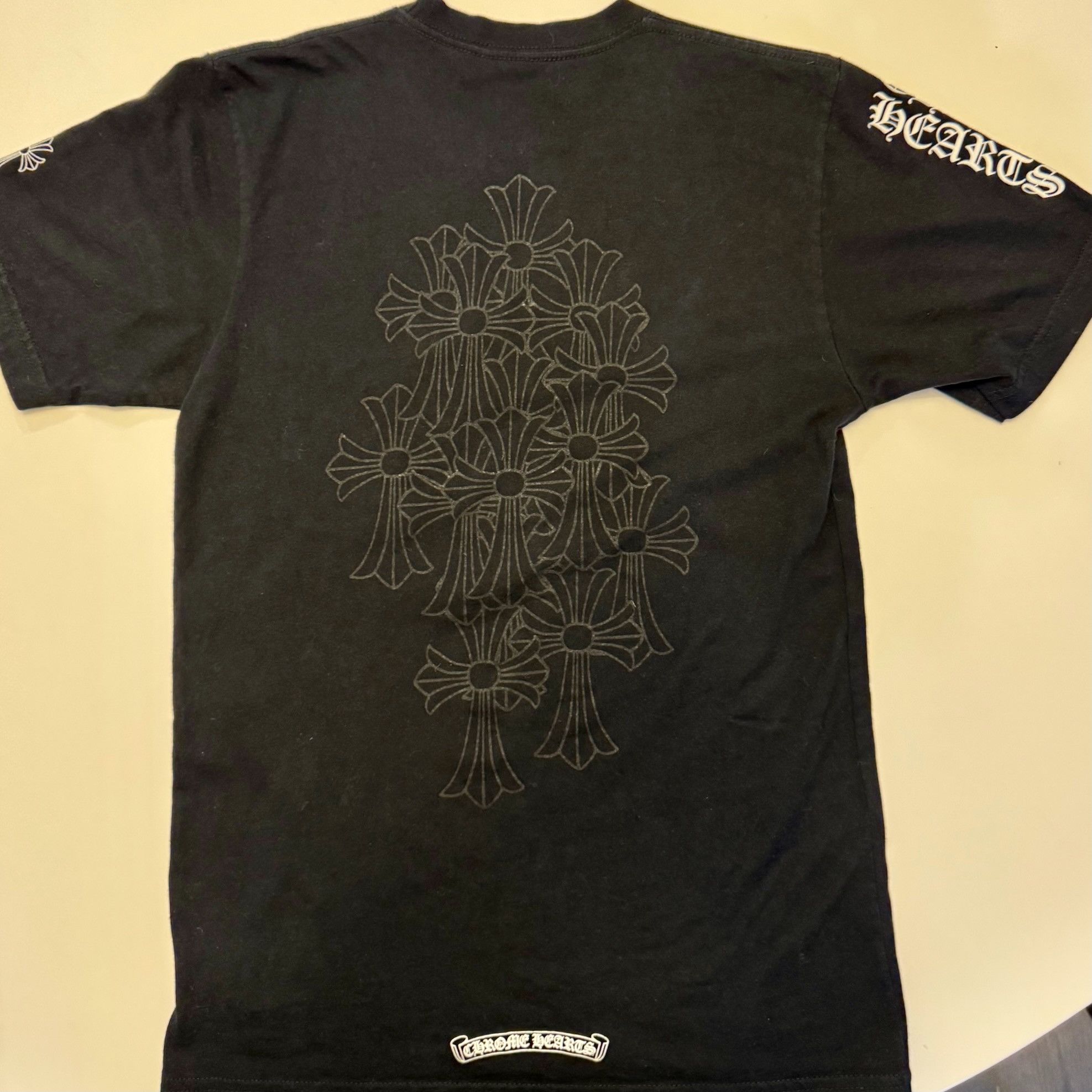 Chrome Hearts Chrome Hearts Black T-Shirt Size US S / EU 44-46 / 1 - 2 Thumbnail