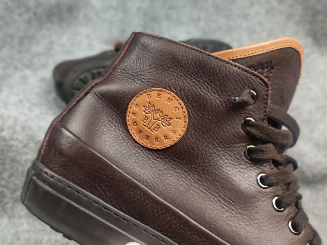 Other Benci Brothers scrambler Fur brown leather boots Sneakers Size US 8 / IT 38 - 19 Thumbnail