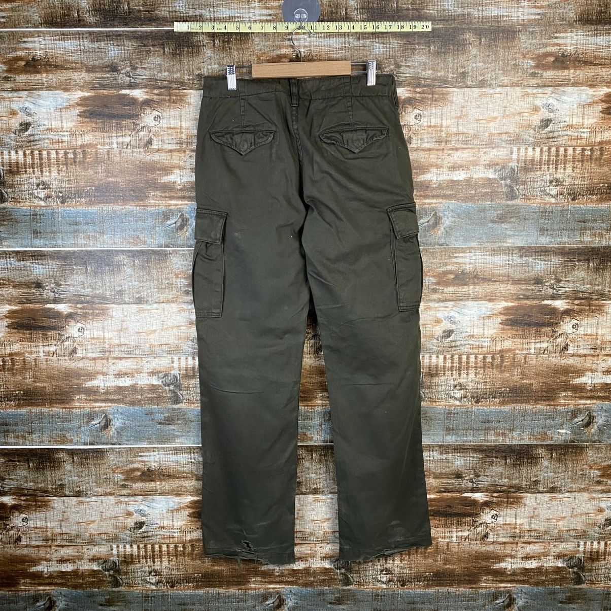 Japanese Brand DL Baldia Green Cargo Utility Multipocket Pants #C1259 Size US 29 - 15 Thumbnail