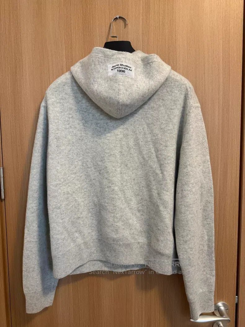 Acne Studios Acne Studios Cashmere Hooded Sweatshirt, Grey Size US M / EU 48-50 / 2 - 5 Thumbnail