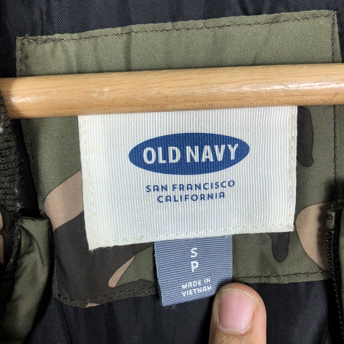 Japanese Brand 🔥90’s Camo Bomber Jacket Old Navy Buzz Ricksons Design Size US S / EU 44-46 / 1 - 13 Thumbnail