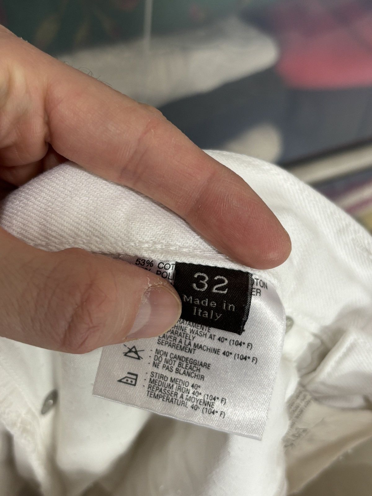 Z Zegna Z Zegna Vintage White Straight Pants Size US 32 / EU 48 - 10 Thumbnail