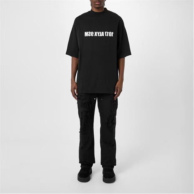 1017 ALYX 9SM o1g2r1mq0824 SS Oversized T-Shirts in Black Size US L / EU 52-54 / 3 - 6 Thumbnail