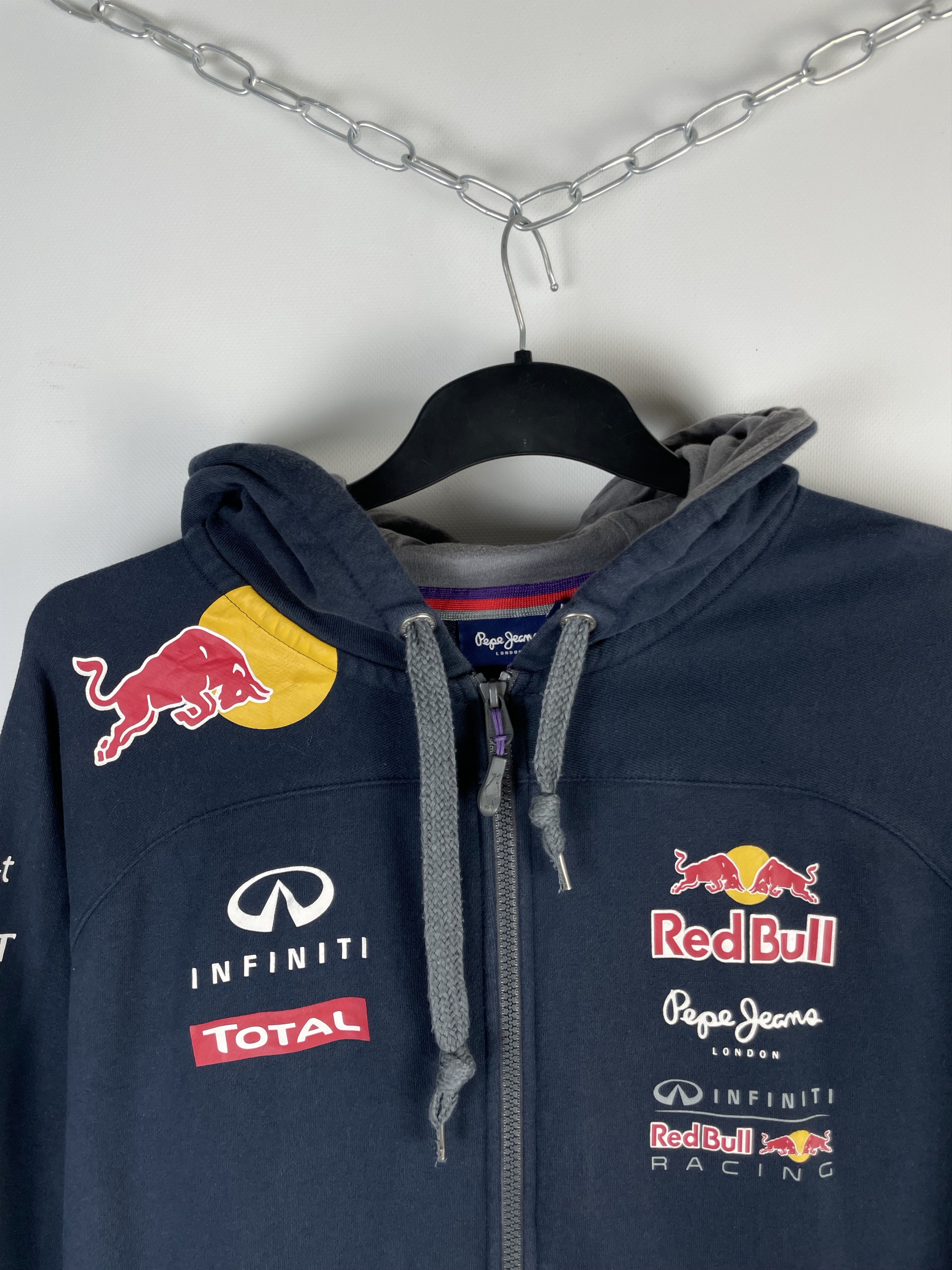 Other RED BULL MOTO ZIP UP HOODIE RACING MARLBORO INFINITY NASCAR Size US XXL / EU 58 / 5 - 4 Thumbnail