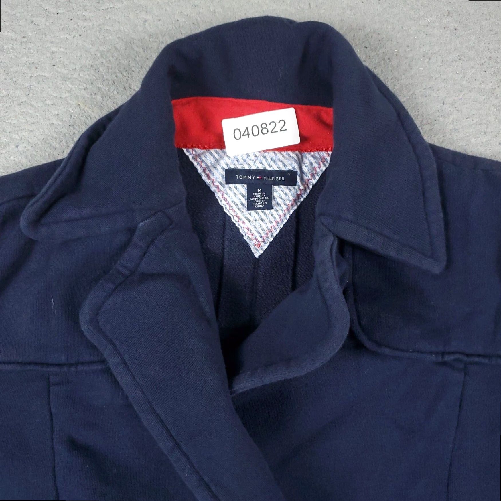 Tommy Hilfiger Tommy Hilfiger Womens Blue Medium Pea Coat Double Breasted Button Jacket Size M / US 6-8 / IT 42-44 - 2 Thumbnail