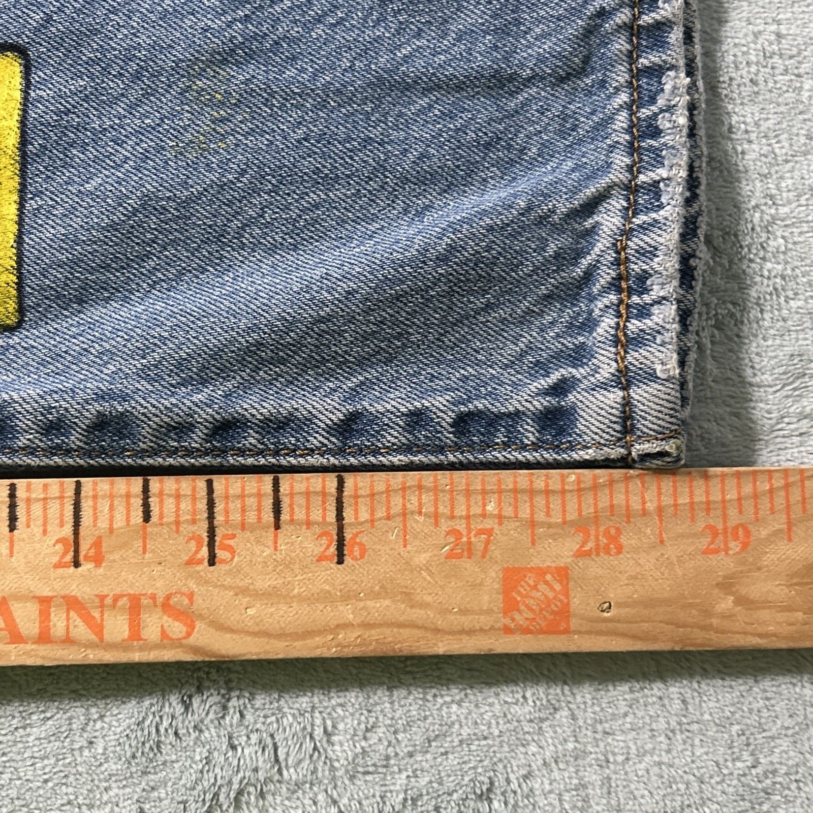 Levi's Levis Premium Loose Straight Jeans Women 27x29 Baggy Relaxed Size 27" / US 4 / IT 40 - 20 Thumbnail