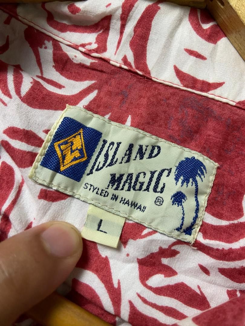 Japanese Brand Island Magic Hawaiian Aloha Shirts (182) Size US L / EU 52-54 / 3 - 3 Thumbnail