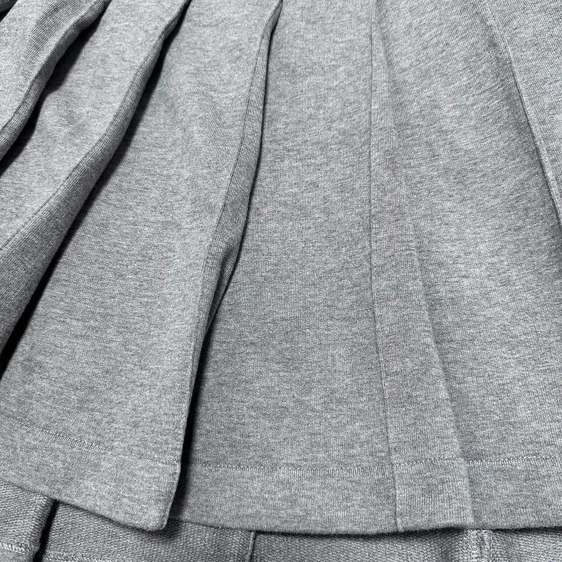 Thom Browne Thom Browne Gray knitted pleated skirt 2503-Nextarrow Size 25" / US 0 / IT 36 - 5 Thumbnail
