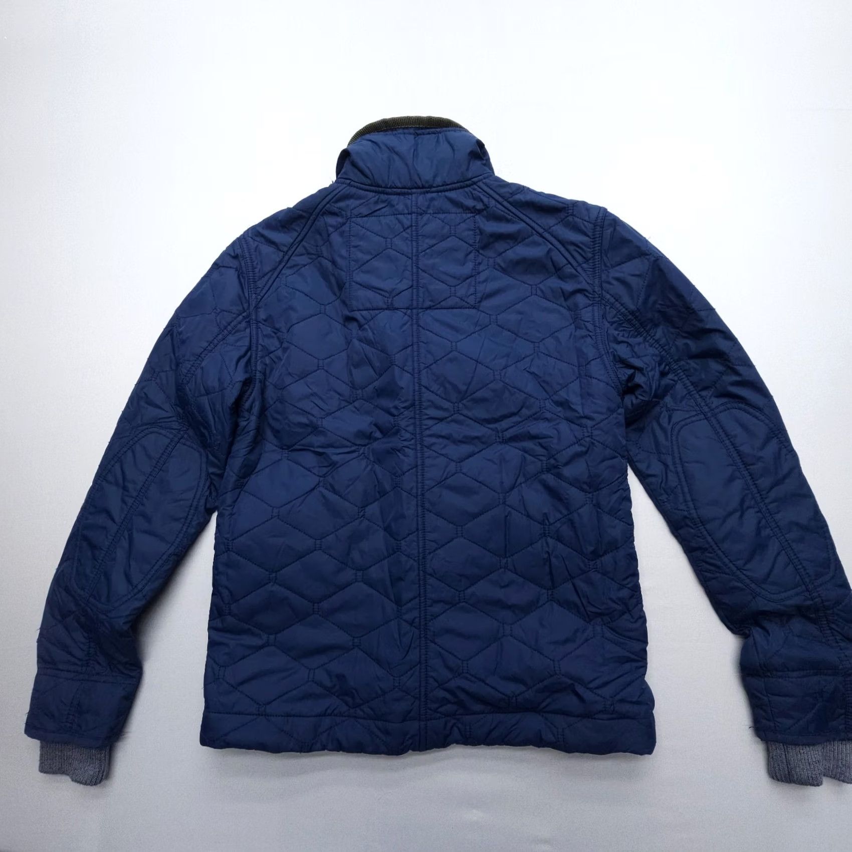 Superdry Superdry Jacket Shirt Blue Quilted Slim Lined Moto Biker Size M Men Regular Size US M / EU 48-50 / 2 - 5 Thumbnail