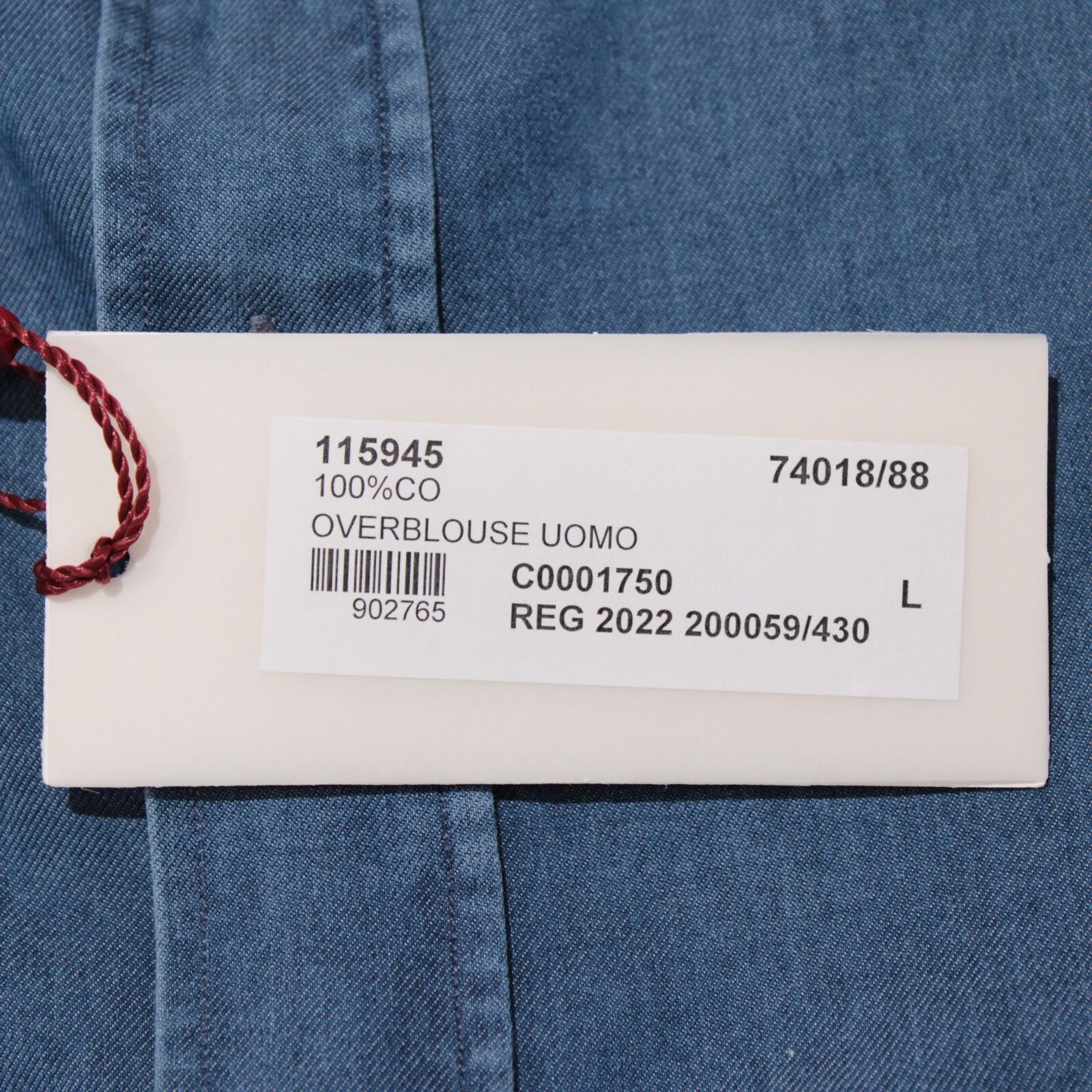 Luciano Barbera Luciano Barbera New with tags Shirt Size L US In Blue Size US L / EU 52-54 / 3 - 7 Thumbnail