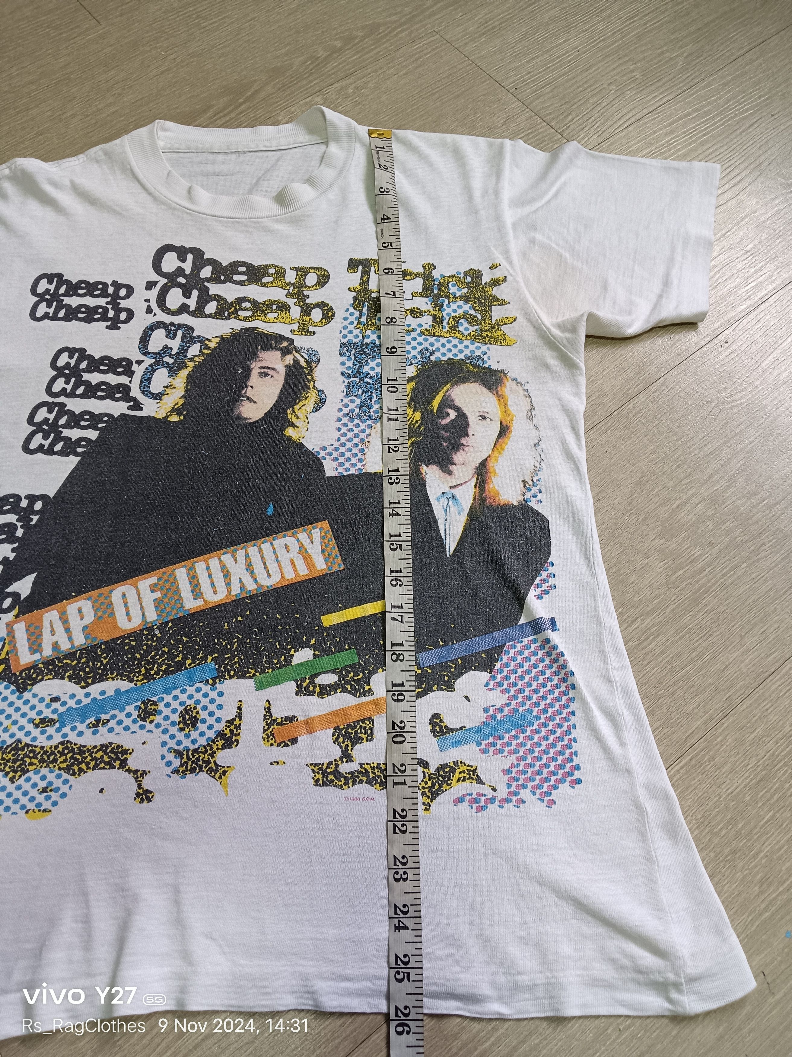 Band Tees × Vintage VINTAGE CHEAP TRICK Size US M / EU 48-50 / 2 - 12 Thumbnail