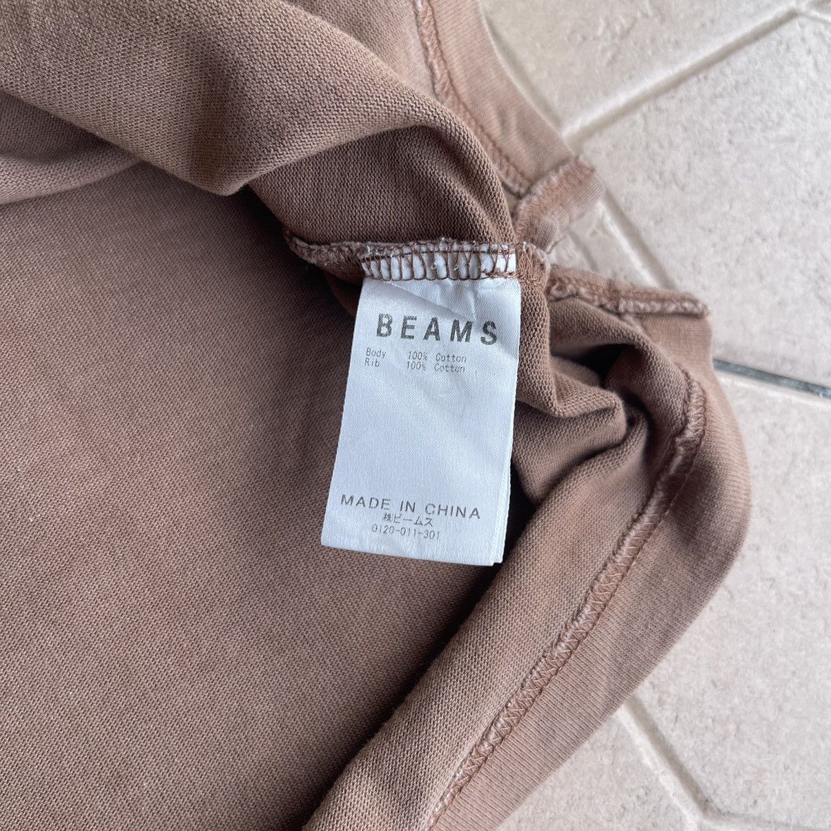 Beams Plus Beams Plain Tshirt Baggy Size US XL / EU 56 / 4 - 8 Thumbnail