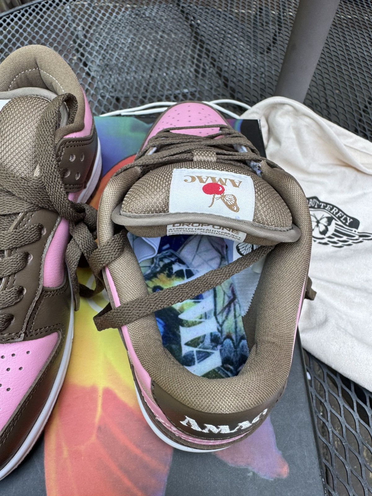 AMAC Studios Butterfly Dunks SB Low Size US 5.5 / IT 35.5 - 3 Thumbnail