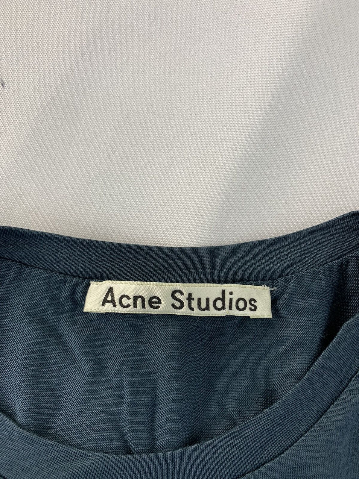 Acne Studios Hype Acne Studio Plain Minimalist Long Crewneck Tee T-shirt Size S / US 4 / IT 40 - 5 Thumbnail