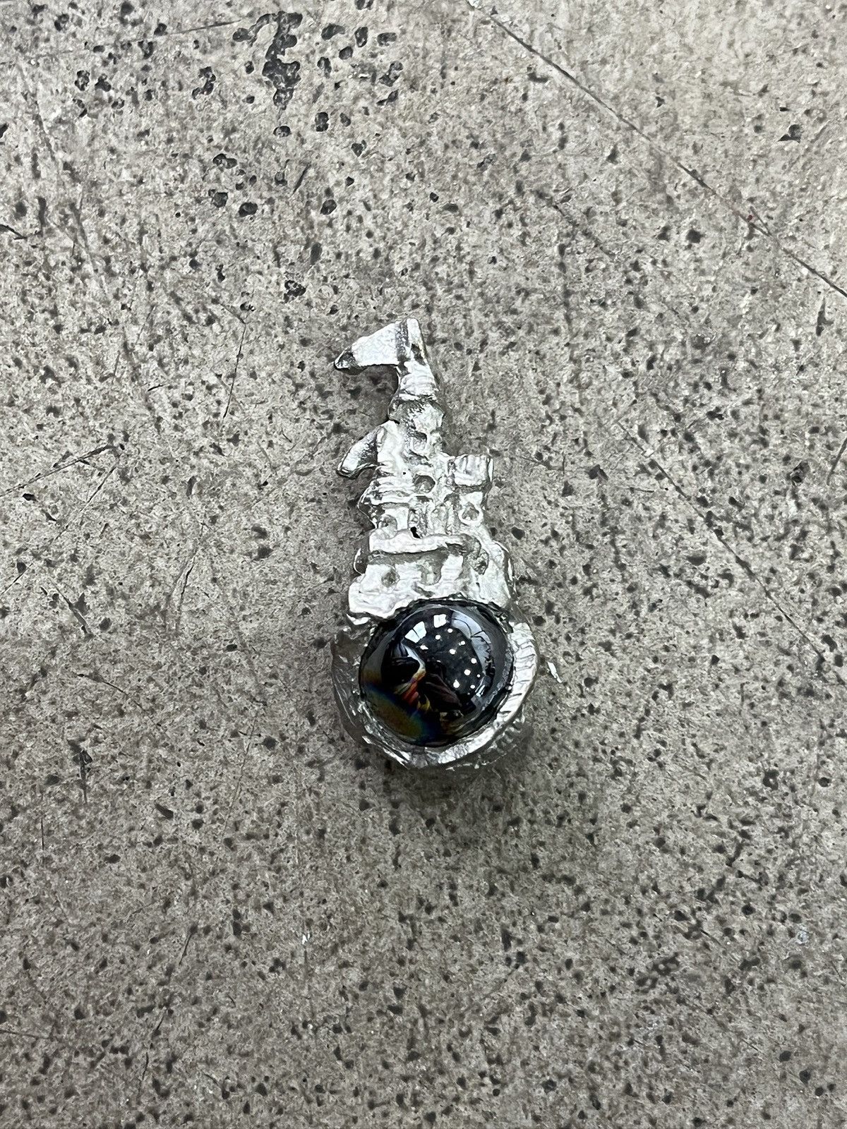 Other Molten Silver Wizard Chain Pendant (unisex) Size ONE SIZE - 2 Thumbnail