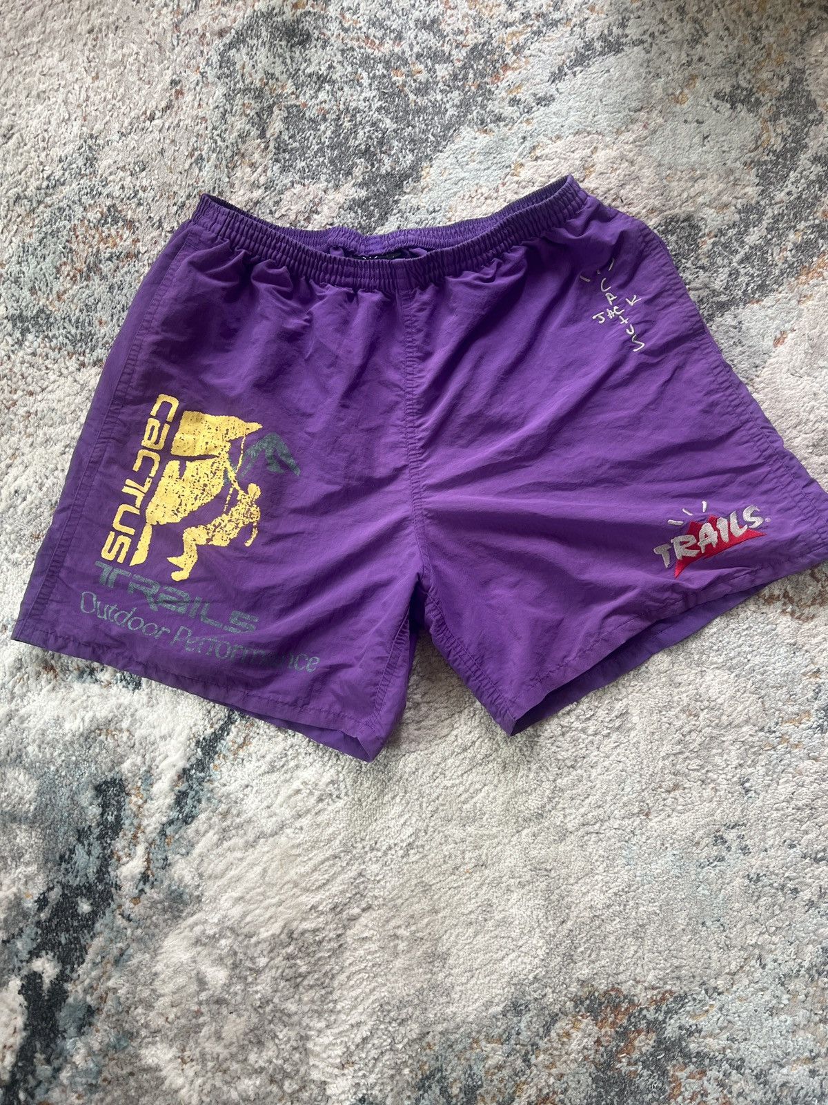 Travis Scott Travis Scott Climb Shorts Size US 33 - 1 Thumbnail