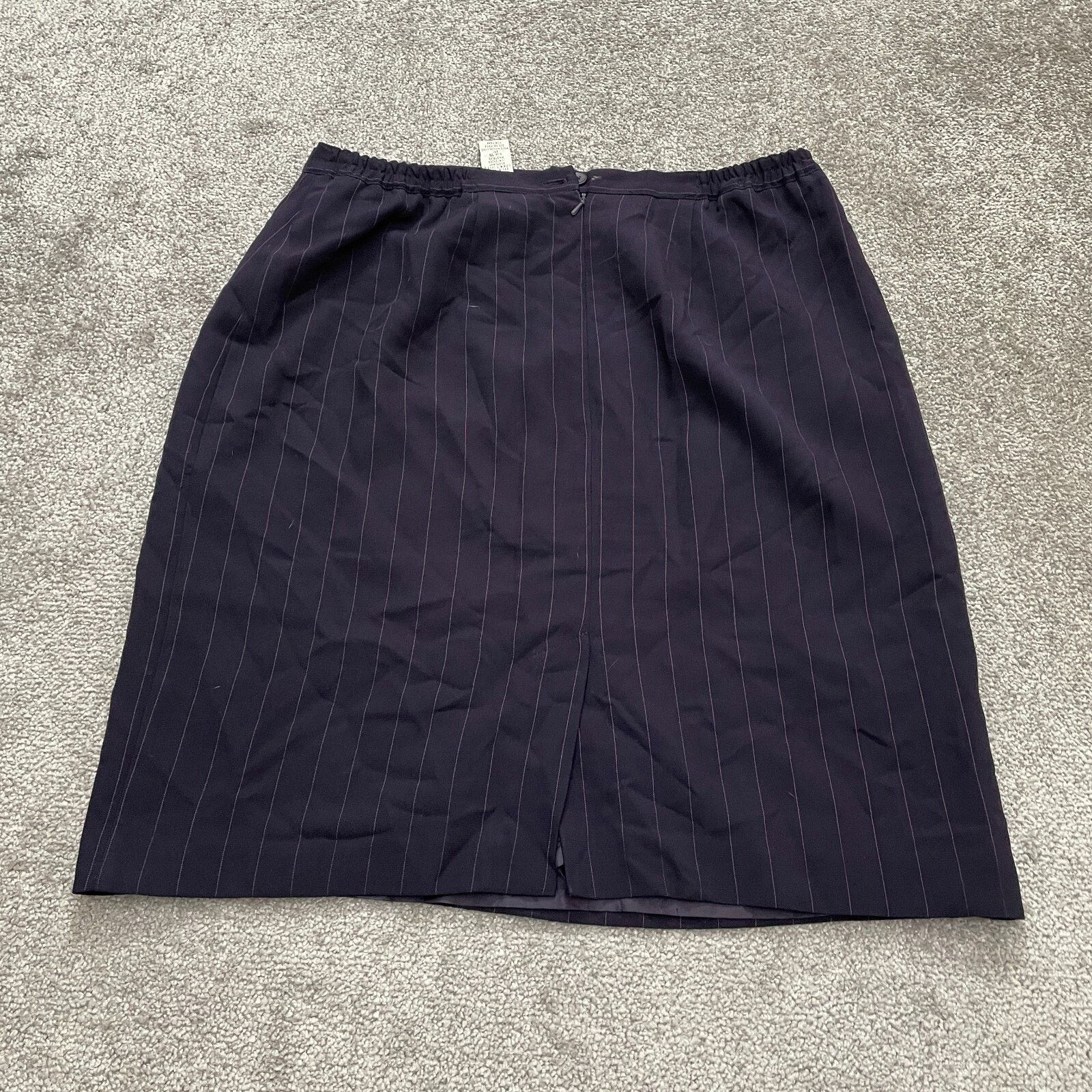 Bob Mackie Bob Mackie Blazer Mini Skirt Suit Set Womens 16 Purple Strip Size 34" / US 12 / IT 48 - 4 Thumbnail