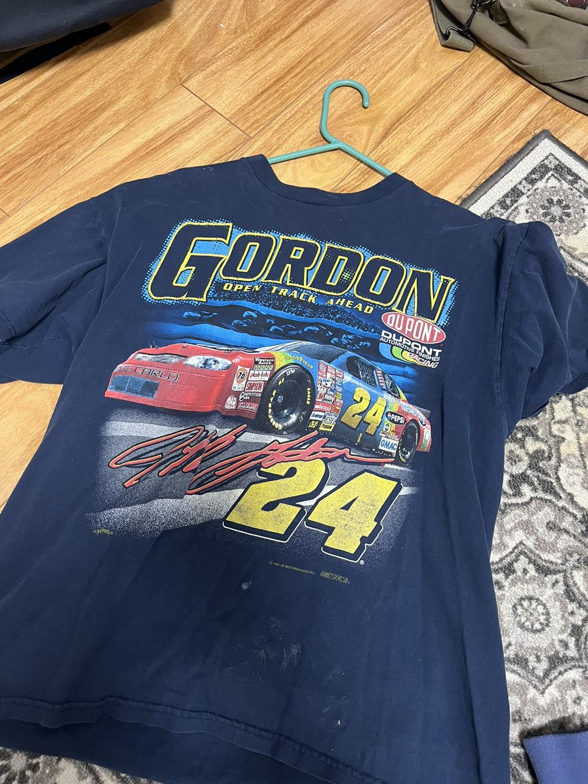 Vintage Vintage Gordon Racecar Tee Size US L / EU 52-54 / 3 - 1 Thumbnail